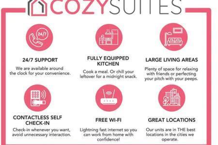 Cozysuites Studio Apartment In Urban Indy Indianapolis Exteriör bild